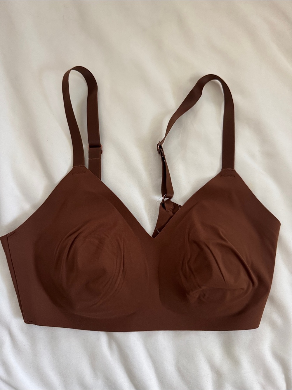 aerie Seamless Wireless Bralette in Brown